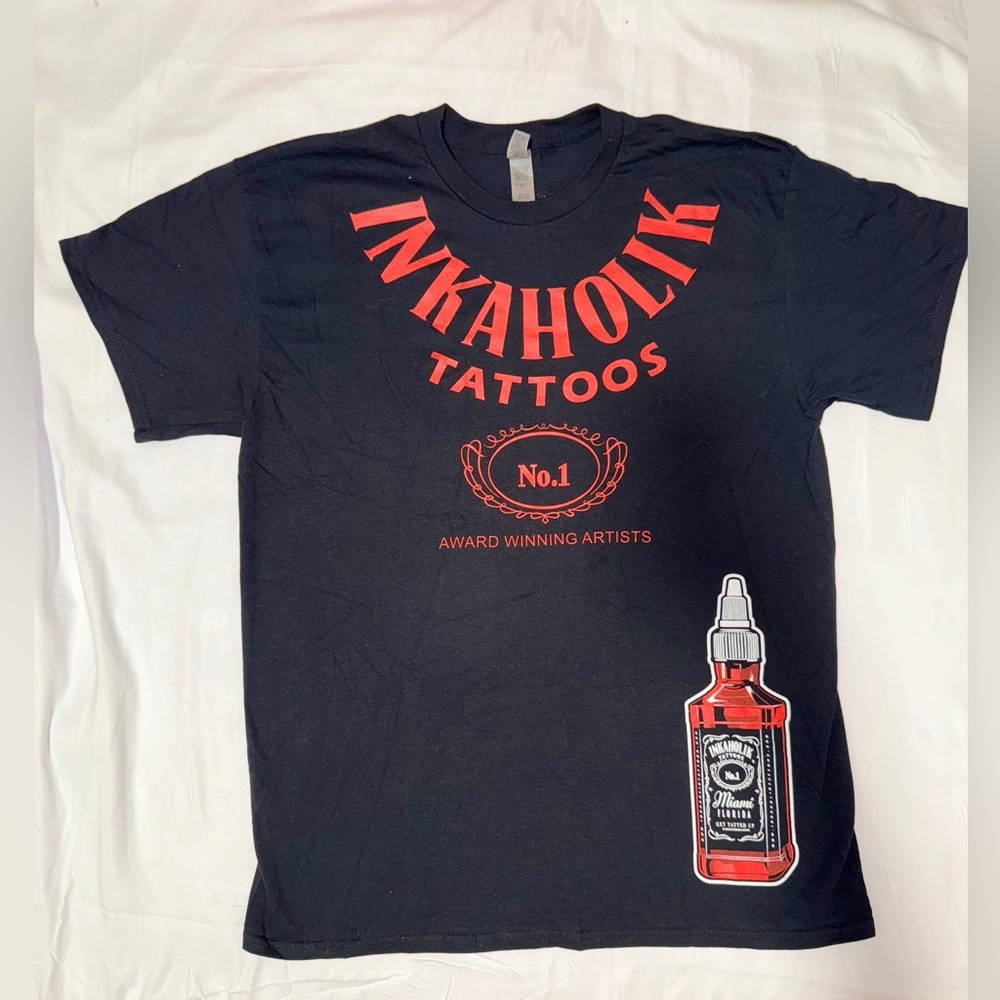 SOLD-NWOT inkaholik tatto shirt size L - Picture 2 of 8
